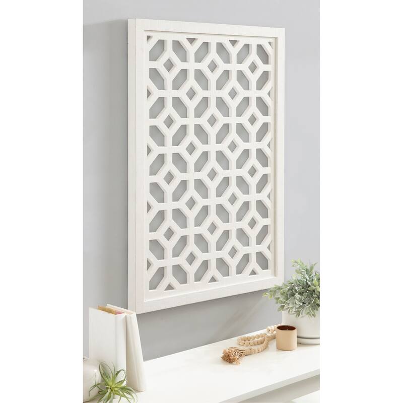Kate and Laurel Latonia Wall Art Plaque