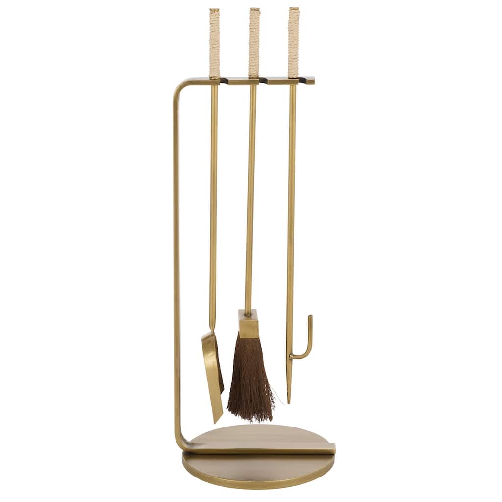 SEI Furniture Behar Fireplace Tool Set - 10"W x 10"D x 31"H
