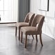 preview thumbnail 100 of 144, Wooden Dining Chairs Set of 2/4/6,Modern Fabric Upholstered Dining Room Chair Kitchen Chairs