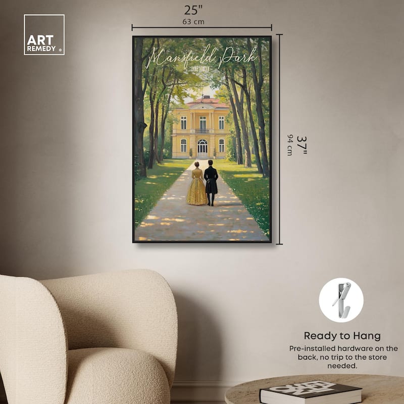 Mansfield Park Canvas by Art Remedy