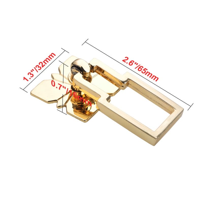 Utopia Alley Steffi Cabinet Ring Pull Knob - Vintage Cabinet Hardware with Hand Finished Polished Gold, 2.5"
