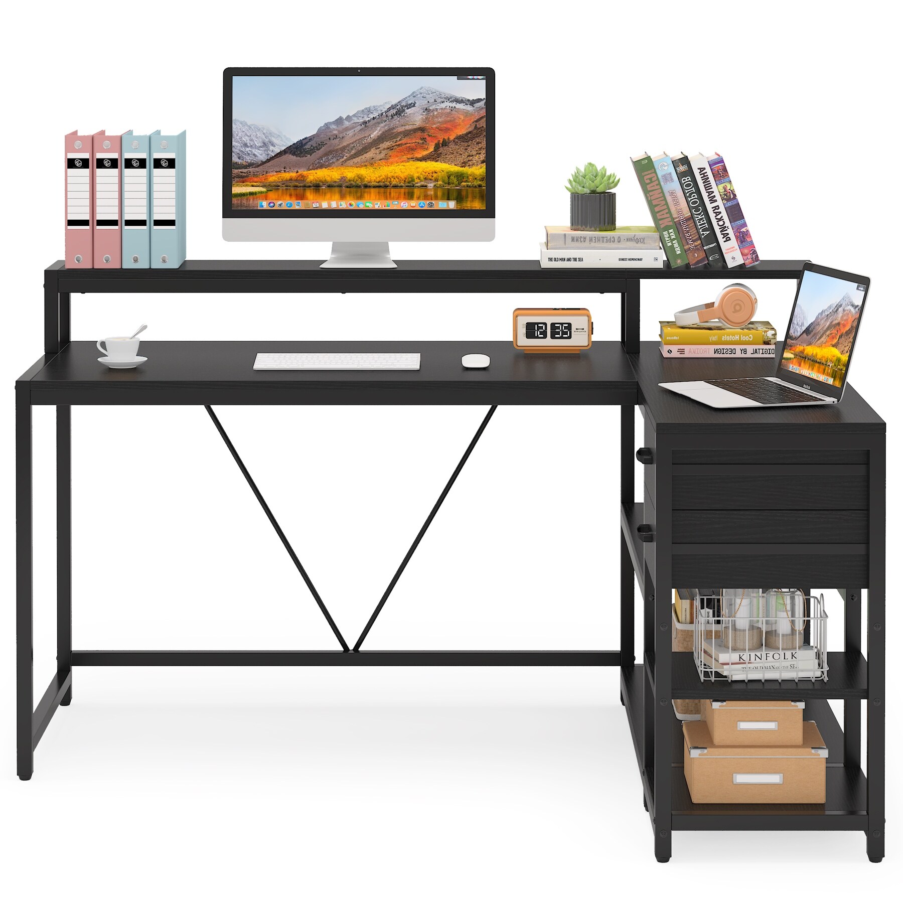 https://ak1.ostkcdn.com/images/products/is/images/direct/3b0b6714cbc5ae5abf026c71f770c6ed490ba10d/L-Shaped-Desk-with-Drawer%2C-Home-Office-Corner-Desk-with-Storage-Shelves-and-Monitor-Stand%2C-Rustic-PC-Desk-for-Small-Space.jpg