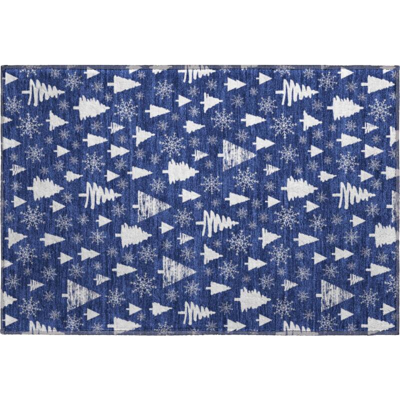 Premium Washable Super Soft Christmas Tree Mayfield Rug
