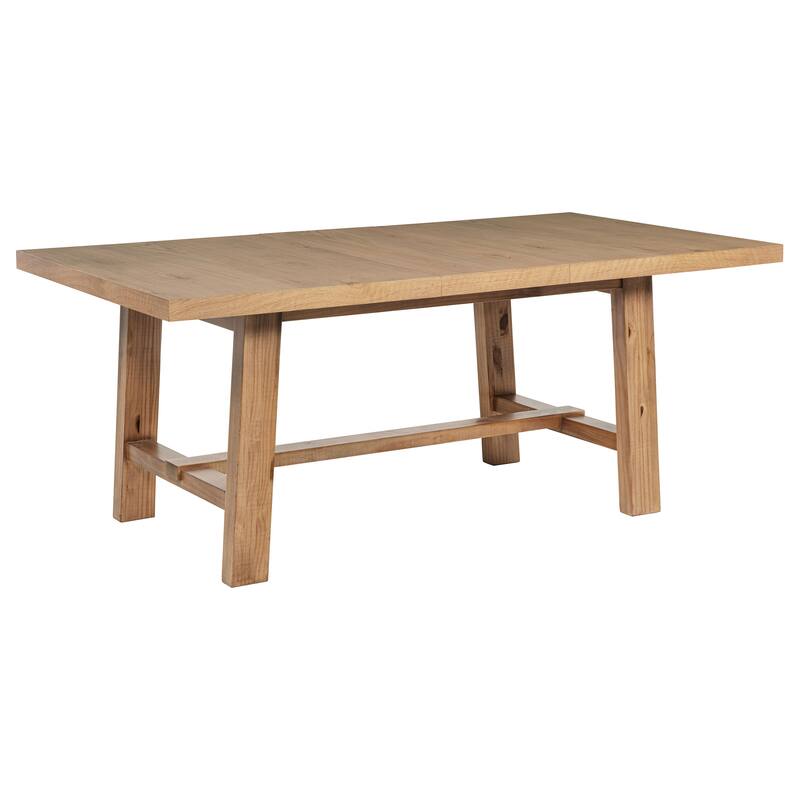 Middleton Extension Leaf Dining Set Natural Brown