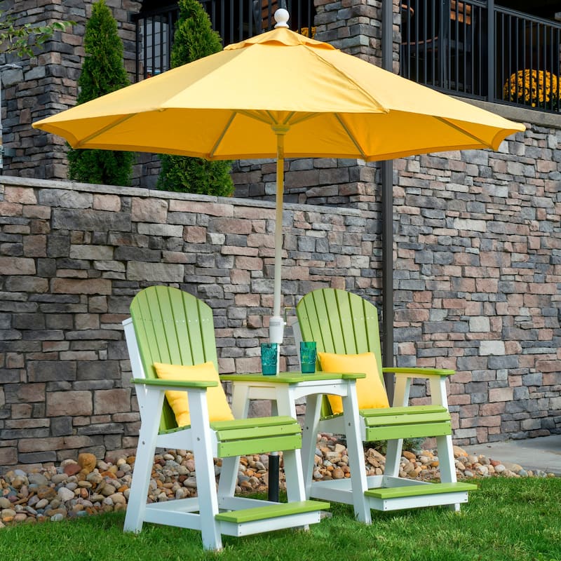Poly Lumber Balcony Tete-a-Tete Table