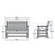 preview thumbnail 5 of 43, HIGHWOOD Lehigh Garden Glider Bench