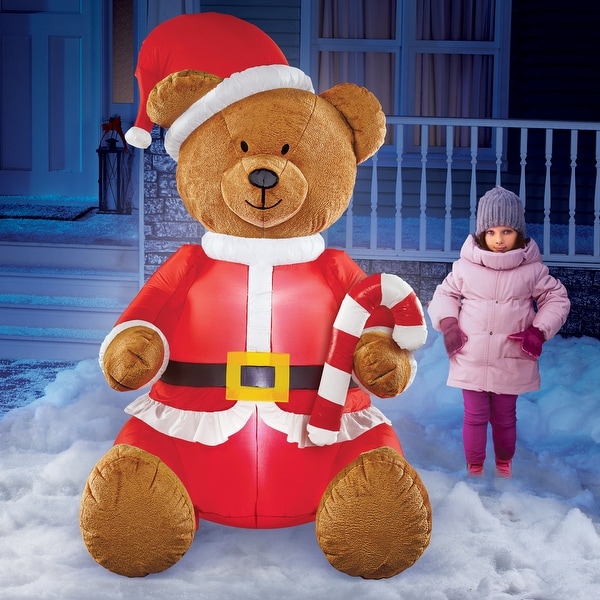 Inflatable christmas teddy bear online