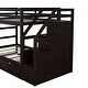 preview thumbnail 23 of 38, Twin-Over-Twin Bunk Bed with Twin Size Trundle and 3 Storage Stairs,Designed with Safety in Mind