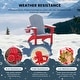 preview thumbnail 37 of 73, Laguna Kids Outdoor Poly Adirondack Chair with Cup Holder (Set of 2)