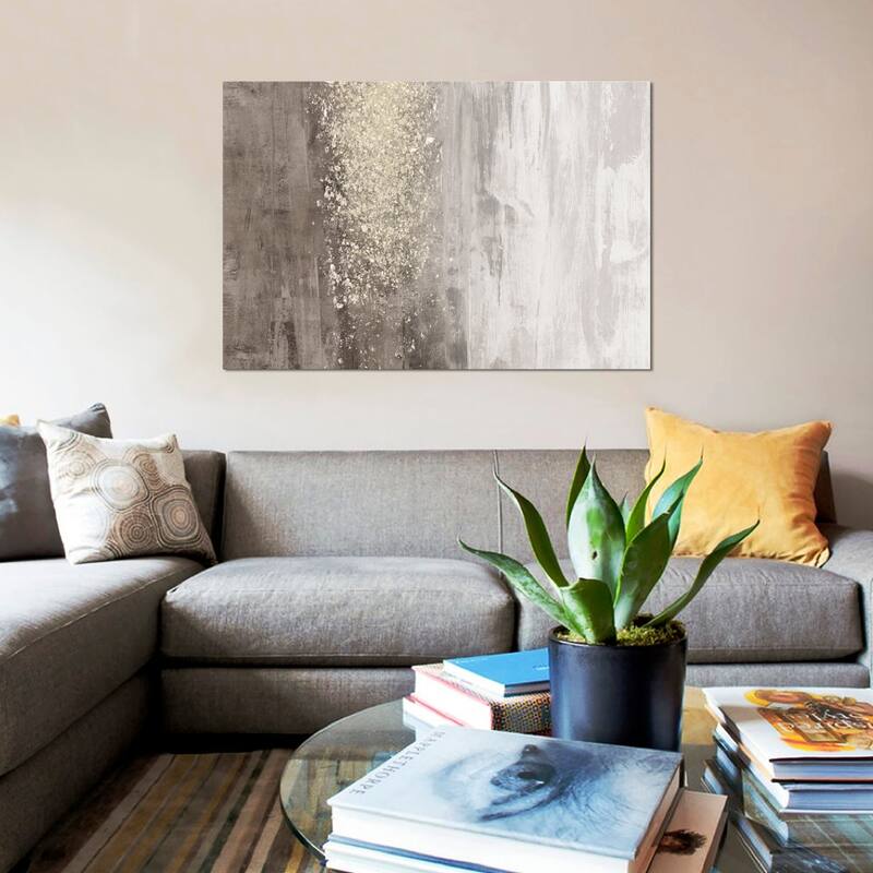 iCanvas 'Glitter Rain II' by Jennifer Goldberger