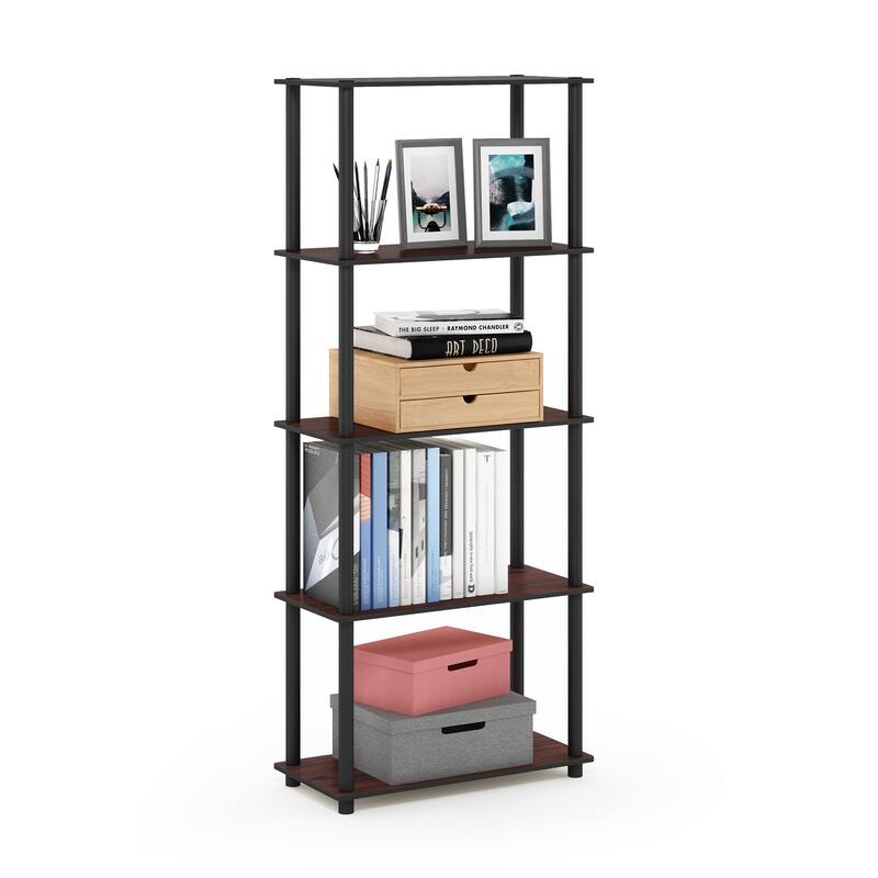 Furinno Turn-N-Tube 5-tier Multipurpose Display Rack Shelf
