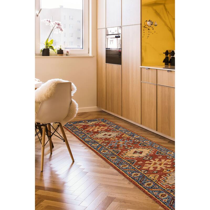 ECARPETGALLERY Hand-knotted Jules Serapi Dark Copper Wool Rug - 2'8 x 9'11