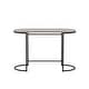 preview thumbnail 5 of 5, Yin Contemporary Black and Grey 47-inch Steel Computer Desk by Furniture of America
