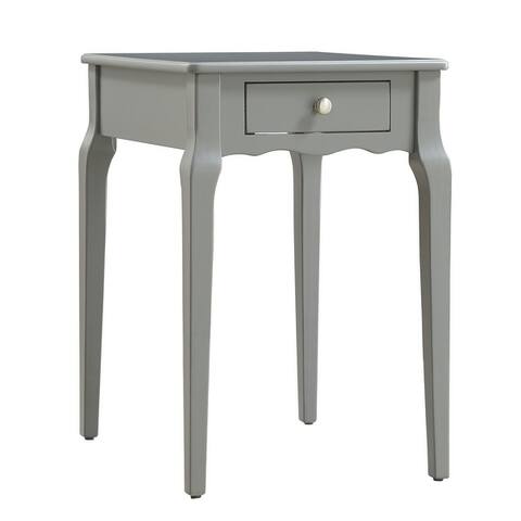 Daniella 1-Drawer Wood Storage Side Table by iNSPIRE Q Bold