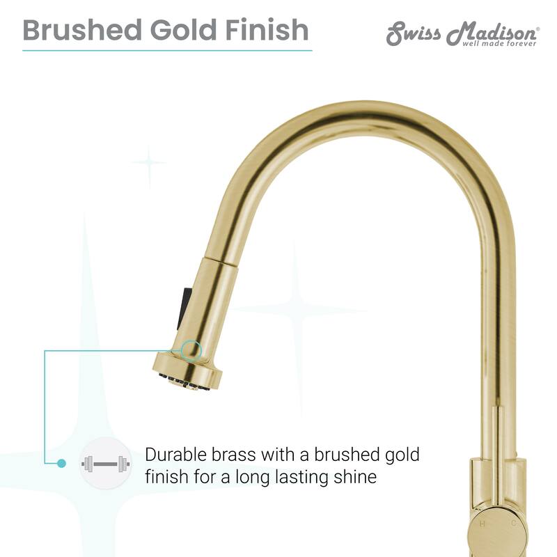 Nouvet Single Handle, Pull-Down Kitchen Faucet