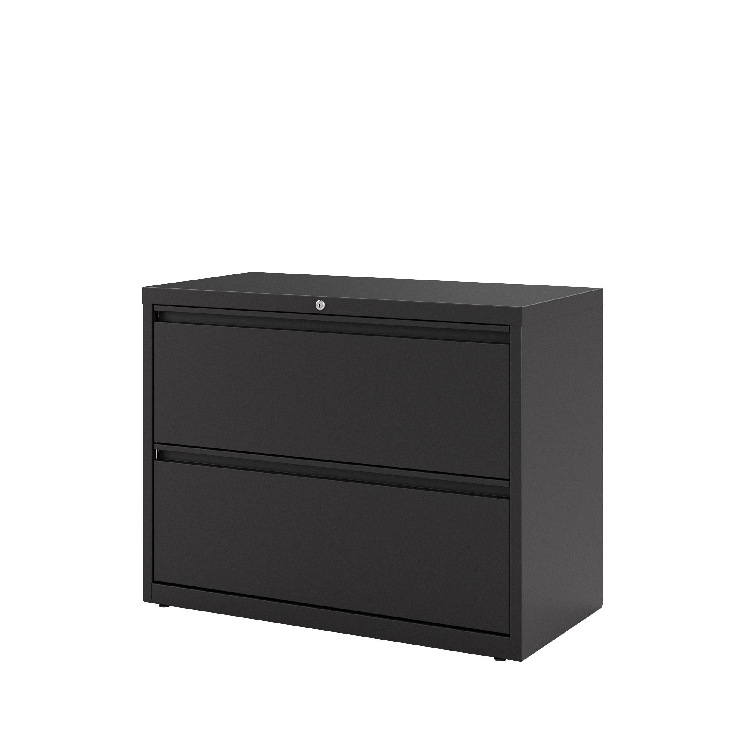 Hirsh 36"W 2 Drawer Metal Lateral File Cabinet for Home/Office with Premium Matte Texture Finish