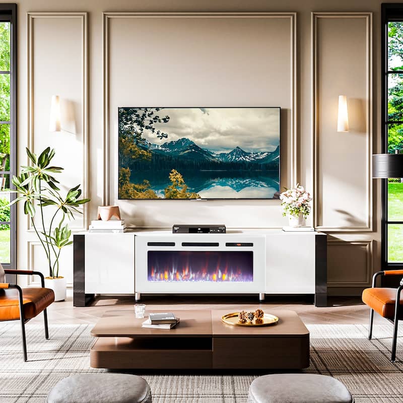 Fireplace TV Stand with 36" Fireplace