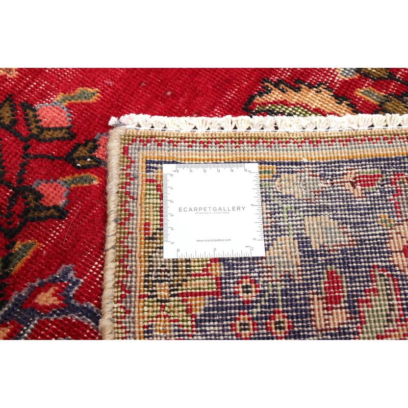 ECARPETGALLERY Hand-knotted Antalya Vintage Red Wool Rug - 5'11 x 9'2