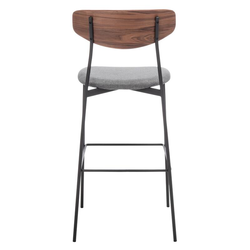 SAFAVIEH Whitney Bar Stool - 20.5" W x 20" L x 43" H - 21Wx20Dx43H