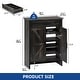 preview thumbnail 17 of 46, Moasis Shoe Storage Cabinet with Drawers Entryway Shoe Storage