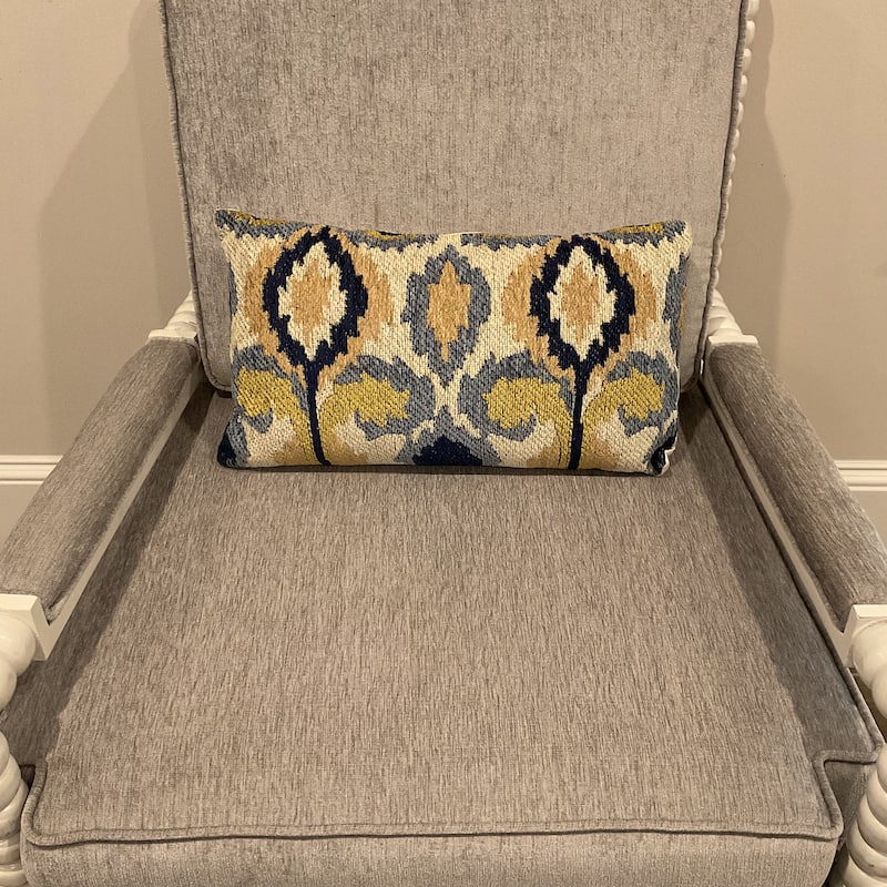 HERAT ORIENTAL Handmade Chenille Throw Pillow