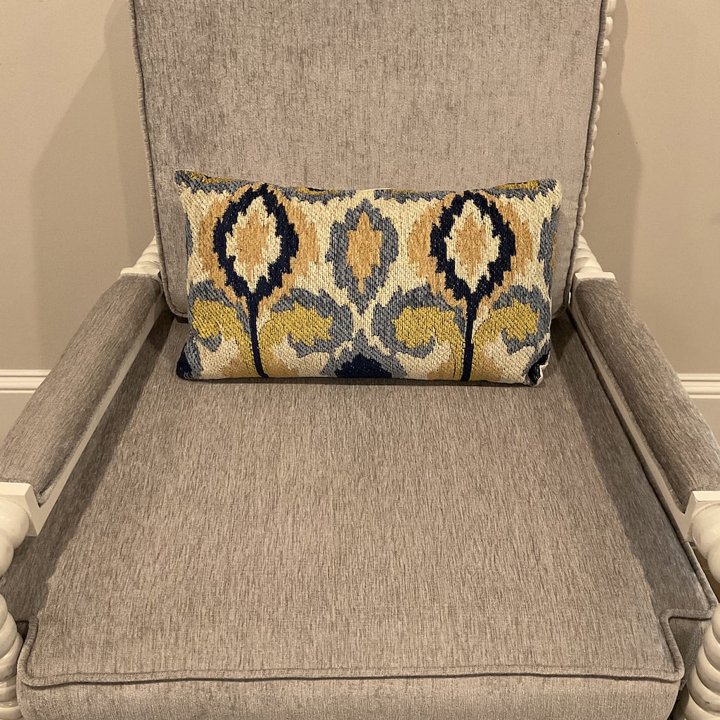 HERAT ORIENTAL Handmade Chenille Throw Pillow