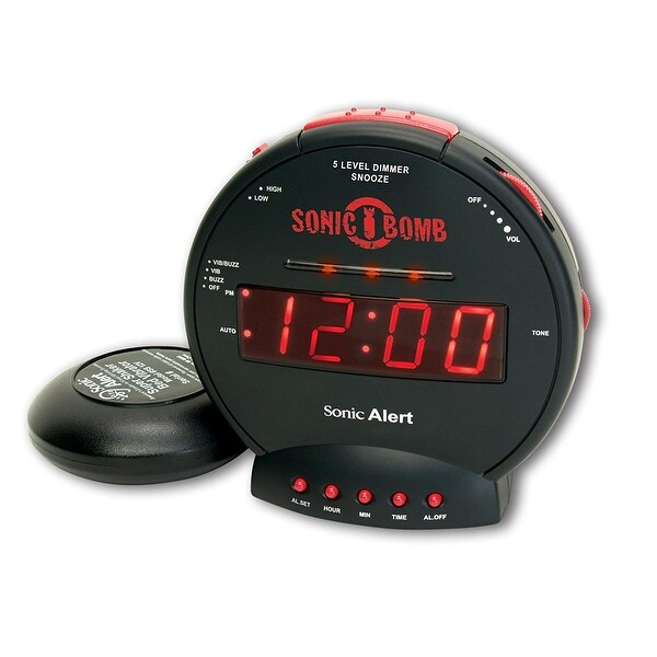 sonic bomb alarm clock sbb500ss sonic bomb alarm clock sbb500ss