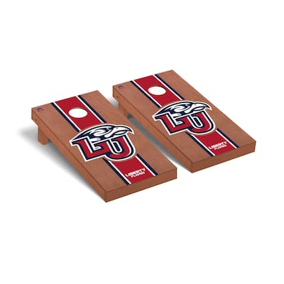 Liberty Flames Rosewood Cornhole Board Set