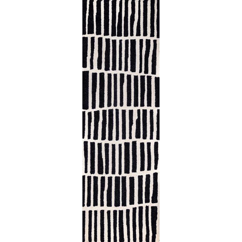 Nuloom Roxane Contempoary Striped Area Rug