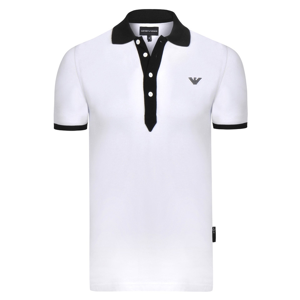 armani knitted polo