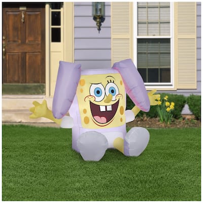 Airblown Spongebob in Easter Outfit - SM