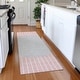 preview thumbnail 107 of 132, Premium Washable Super Soft Modern Zen Mayfield Rug Pink - 2'3" x 7'6"