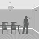 preview thumbnail 7 of 7, Hunter Redding Matte Black 1 Light Pendant - Industrial, Modern & Contemporary - Kitchen, Dining Room, Entryway, Laundry Room