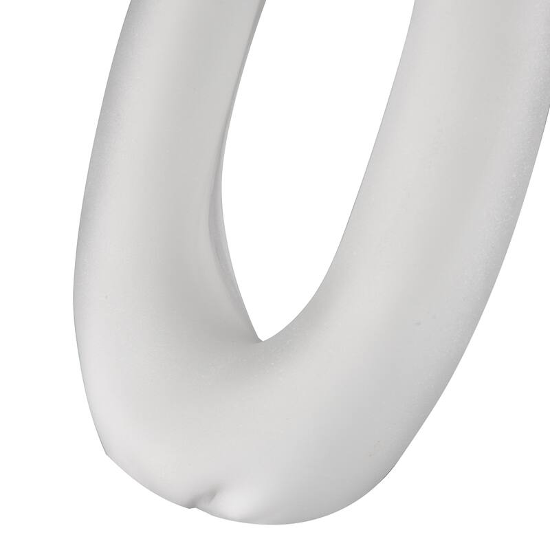 Elk Home Twisted Decorative Object - White