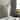 Silver Polystone Glam Vase with Mosaic Mirror Inlay