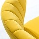 preview thumbnail 51 of 105, Luna Modern Glam Upholstered Tufted Back Side Accent Dining Chair with Small Base by HULALA HOME