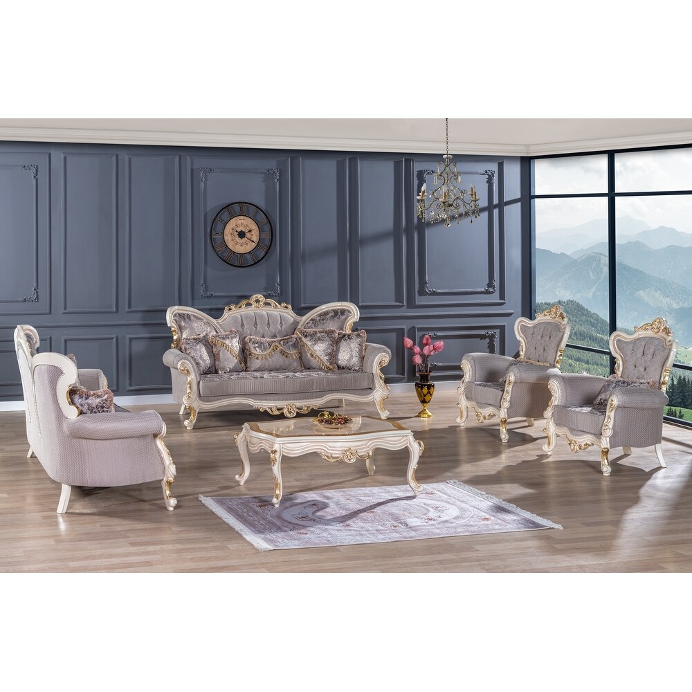 Two chair sofa deals set