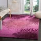 SAFAVIEH Handmade Soho Miyase Modern Burst New Zealand Wool Rug - 5' x 8' - Purple