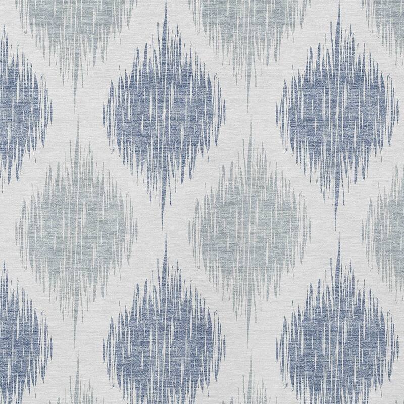 HomeRoots Ikat Transitional Rectangle Outdoor Rug