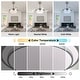 preview thumbnail 15 of 71, Bella Depot 36" Modern Retractable Ceiling Fan with Dimmable Led Light, Remote and APP Control 6-Speed Reversible DC Motor