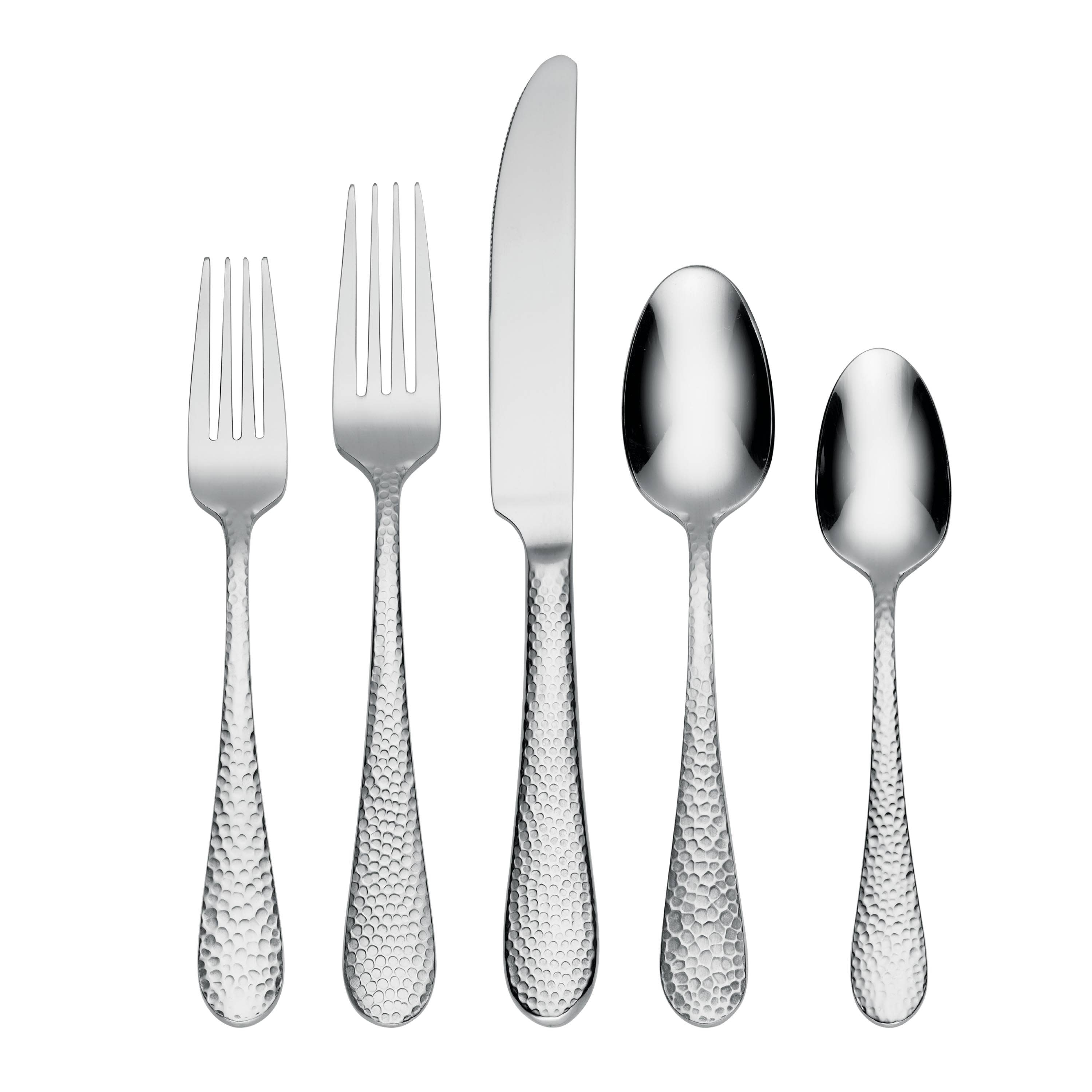 Oneida Tibet 45 Piece Everyday Flatware Set, Service For 8 - Bed