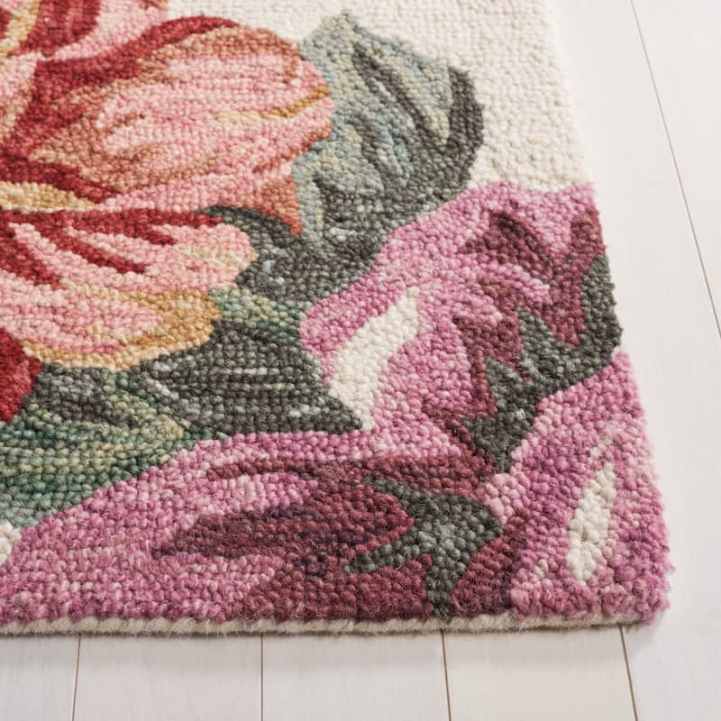 SAFAVIEH Handmade Jardin Lauryna Country Wool Rug