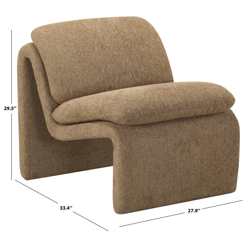 SAFAVIEH Couture Ainslie Accent Chair (Fully Assembled) - 26"W x 34"D x 29"H