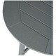 preview thumbnail 111 of 111, Polytrends Laguna Hdpe All Weather Outdoor Patio 35" Round Bar Table