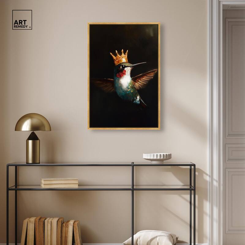 Royal Bird I Canvas by Art Remedy