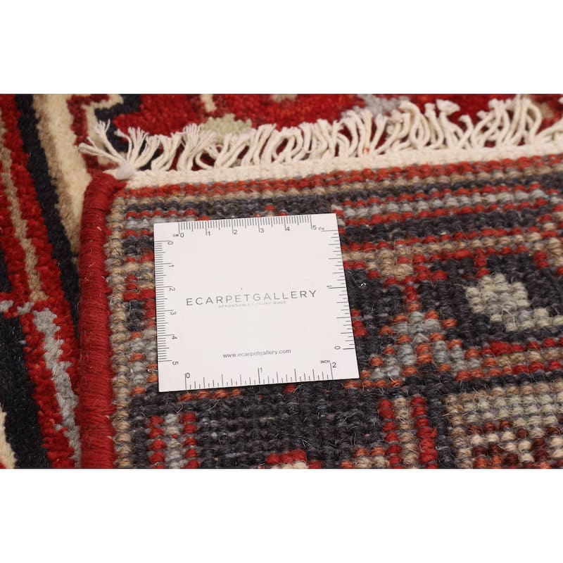 ECARPETGALLERY Hand-knotted Serapi Heritage Red Wool Rug - 2'6 x 16'2