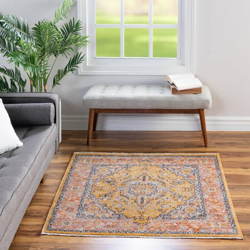 Traditional Nixa Collection Area Rug
