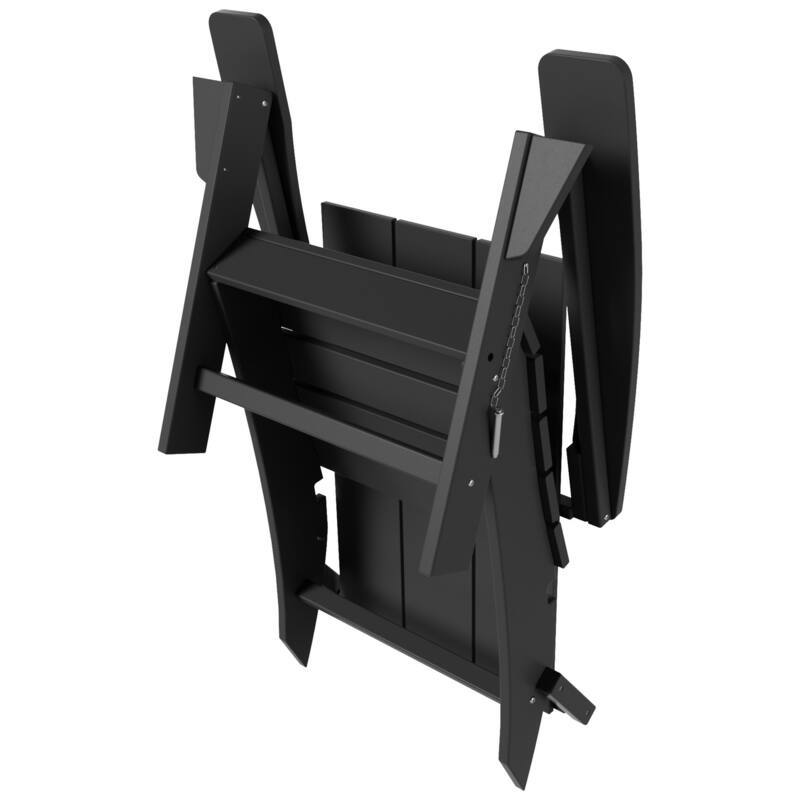 Shoreside Modern Eco-Friendly All Weather Commercial-Residential Folding Adirondack Chair