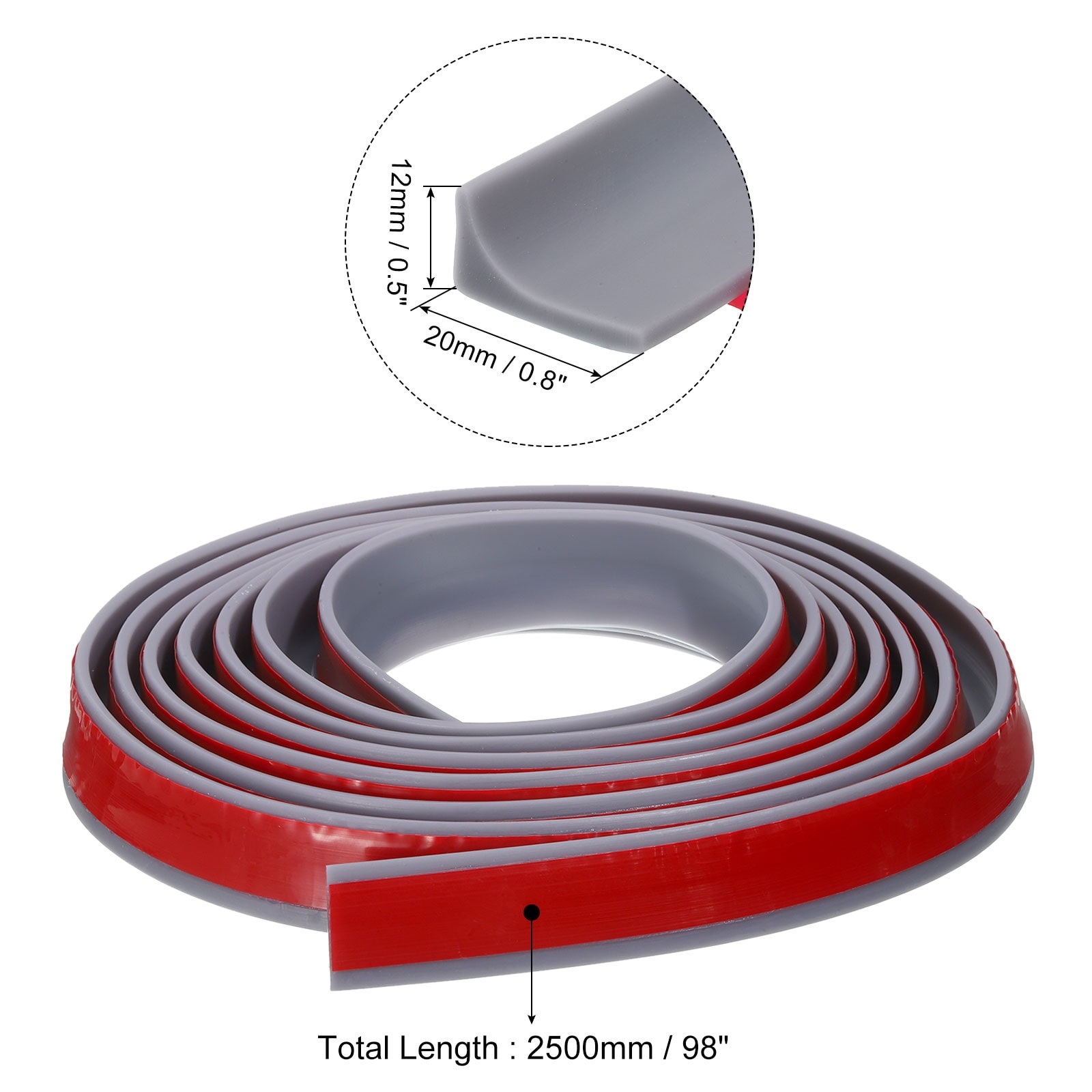 Collapsible Shower Barrier Stopper Water Splash Guard Blocker for Bathroom