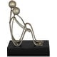 preview thumbnail 4 of 3, Uttermost 17987 Friendship 10" x 11" Rustic Modern "Friends" Table
